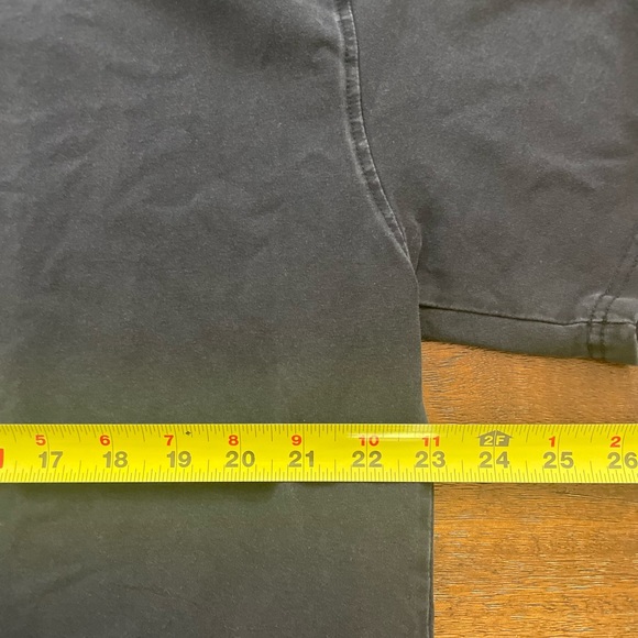 YoungLA Pantone Drip 449 Washed Drip Tee Black Double Sided Cotton Spandex L - Picture 10 of 10